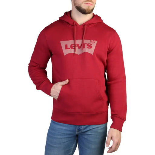 Levi’s 38424 Sweatshirts For Men Red