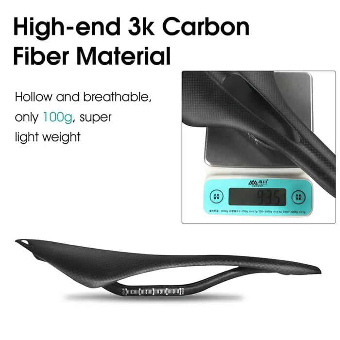 Lightweight Carbon Fiber Bicycle Saddle