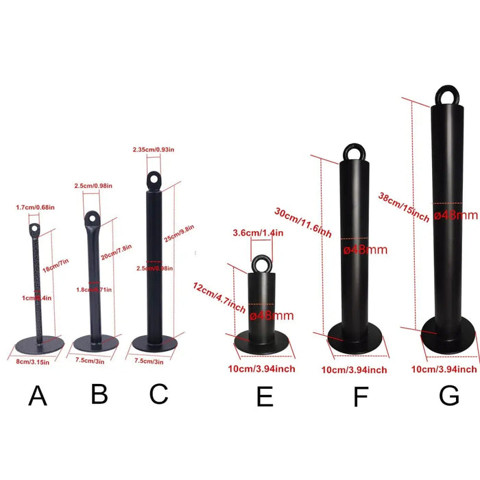 Loading Pin For Gym Plates