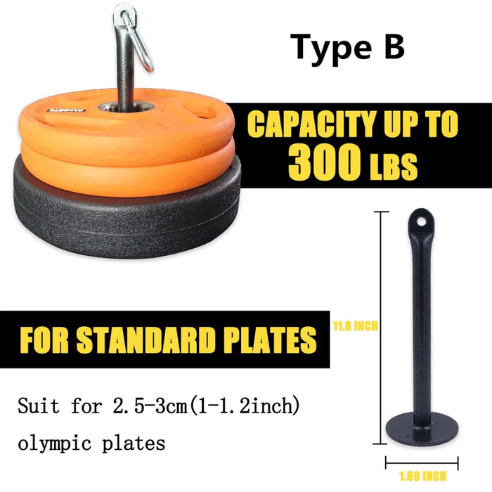 Loading Pin For Gym Plates