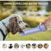 Long Trough Portable Rotatable Non-toxic Leakproof Dog