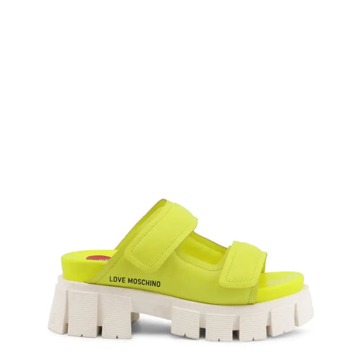 Love Moschino Ja28397g0ejb0 Sandals For Women Yellow