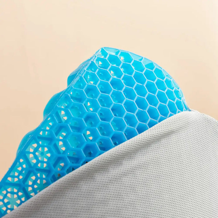 Gel Lumbar Cushion with Removable Cover Glushion Innovagoods
