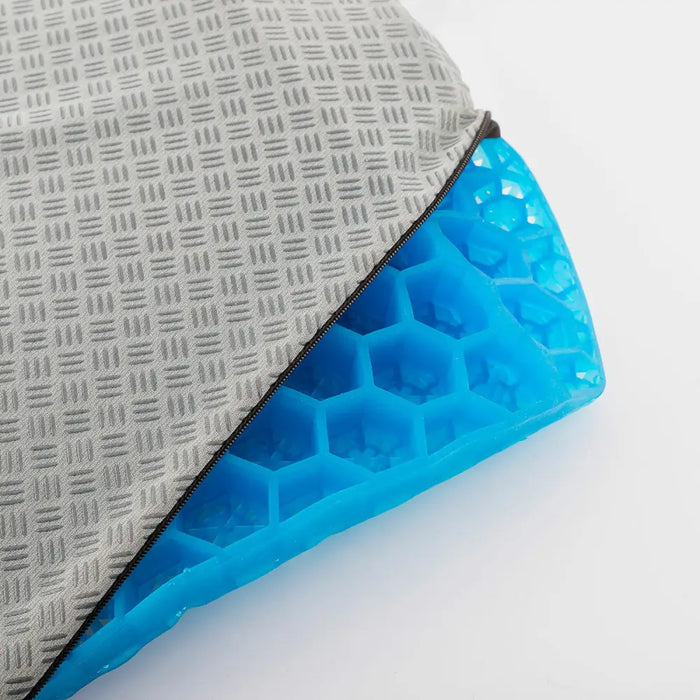 Gel Lumbar Cushion with Removable Cover Glushion Innovagoods