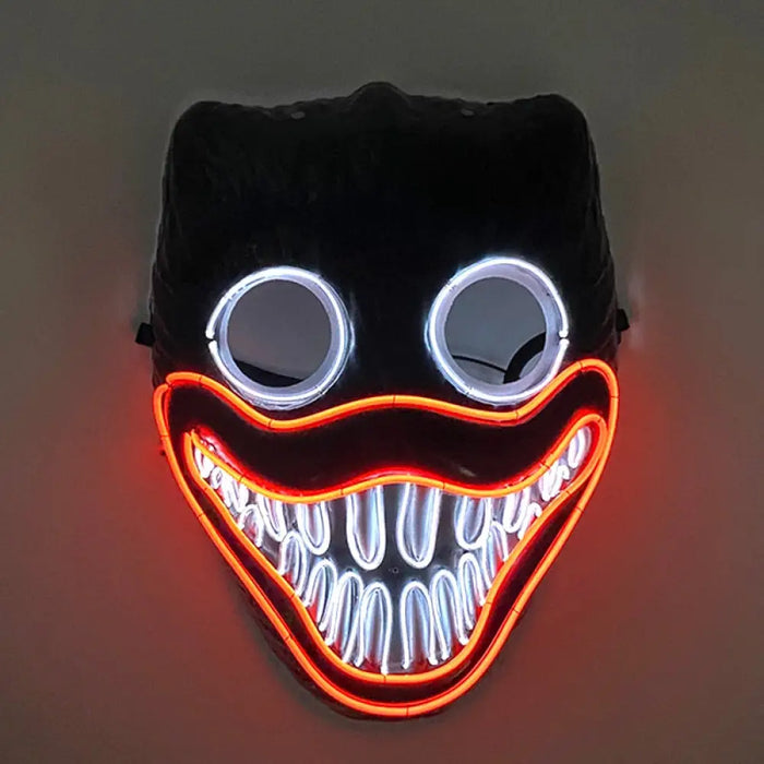 Luminous Led Neon Cosplay Movie Mask Glowing Masquerade