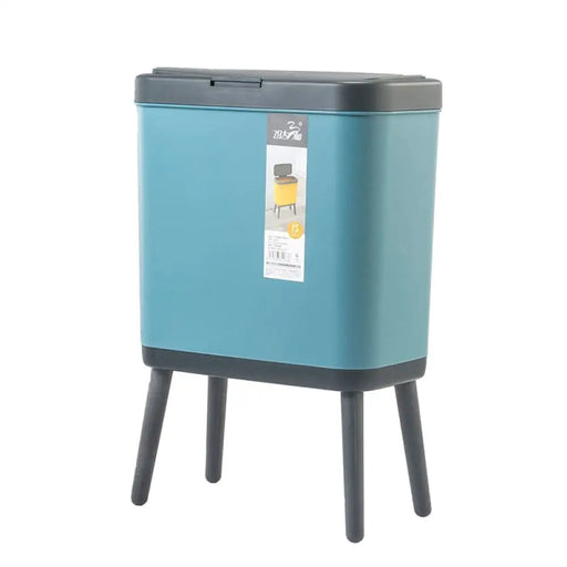 15l Luxury High-foot High Capacity Trash Can For Kitchen