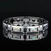 Luxury Natural Shell Tungsten Steel Bangle For Women