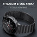 Luxury Titanium Metal Band For Samsung Galaxy Watch Huawei