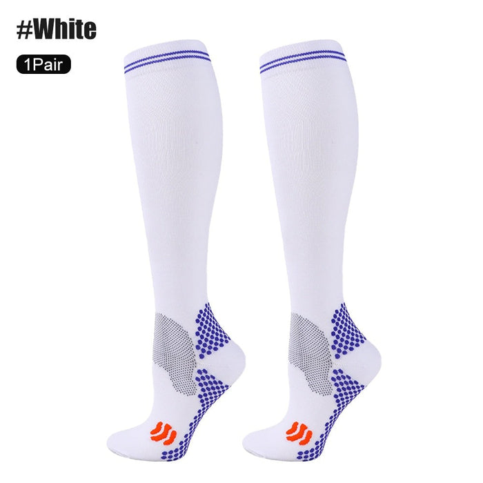 1Pair Medical Compression High Socks for Edema Diabetic Varicose Veins Woman