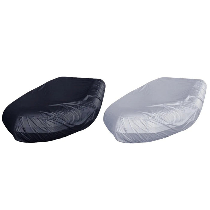 Marine Boat Cover 7.5-17ft Waterproof Dustproof Anti UV Ice Snow Inflatable Boat Dinghy Fishing Rubber Boat Kayak Sun Cover
