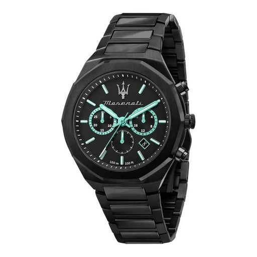 Maserati R8873644001 Men’s Quartz Watch Black 45 Mm