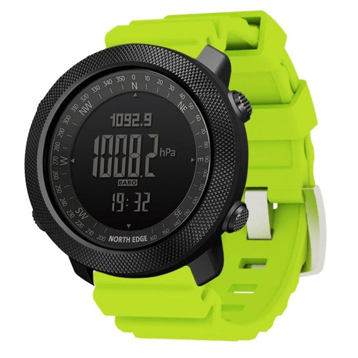 Mens Hiking Altimeter & Barometer Compass Sports Fitness Tracker
