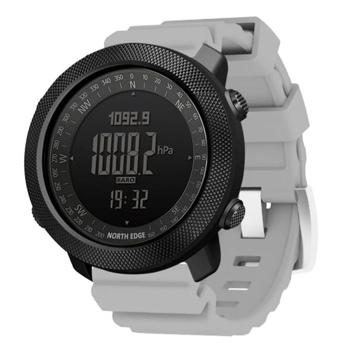 Mens 50M Waterproof Led Digital Military Compass Altitude Barometer Digital Sports Watch