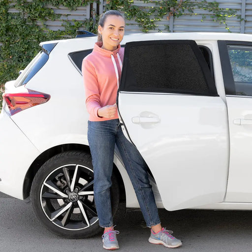 Mesh Sunshade for the Car Uvlock Innovagoods Pack of 2 Units