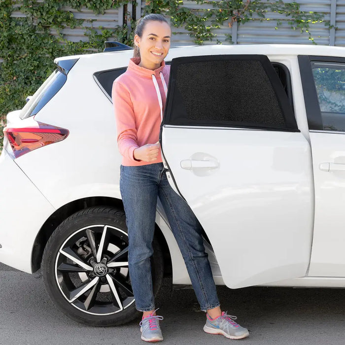 Mesh Sunshade for the Car Uvlock Innovagoods Pack of 2 Units