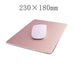 Metal Aluminum Mouse Pad Mat Smooth Magic Thin Double Side