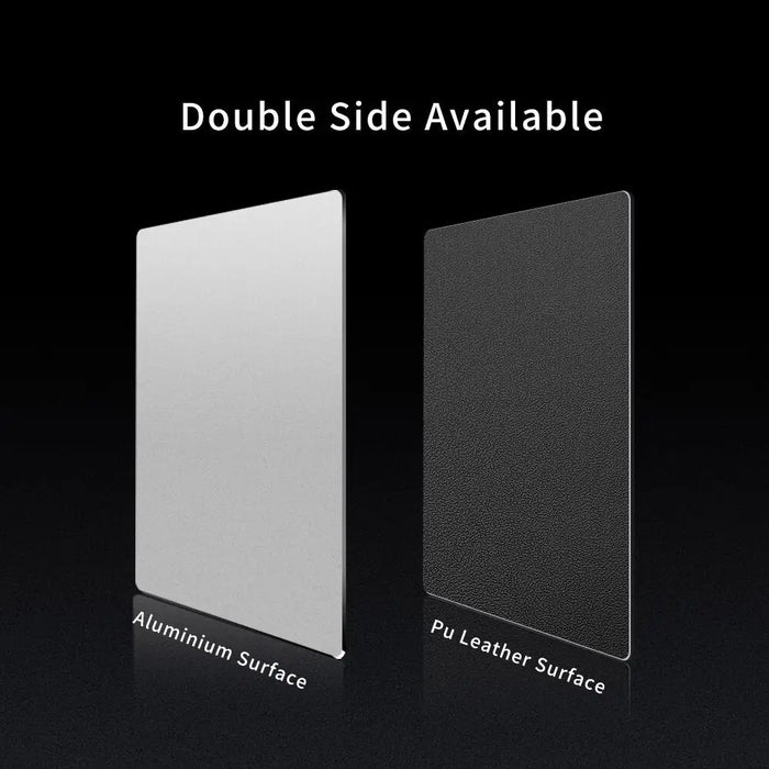 Metal Aluminum Mouse Pad Mat Smooth Magic Ultra Thin Double