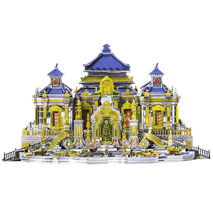 3d Metal Puzzle-creative Toy The Old Summer Palace Model