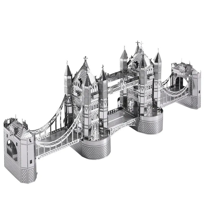 3d Metal Puzzle London Tower Bridge Diy Building Kit Toys