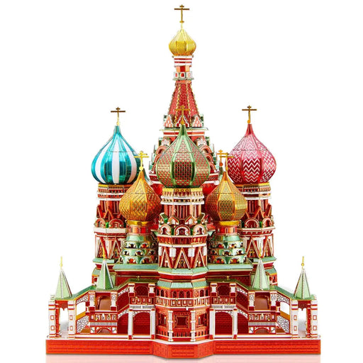 3d Metal Puzzle Model Building Kits-saint Basil’s