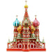 3d Metal Puzzle Model Building Kits-saint Basil’s