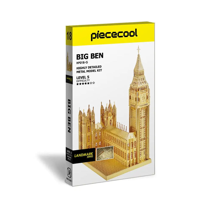 3d Metal Puzzle Model Kits Big Ben Building Diy Toy