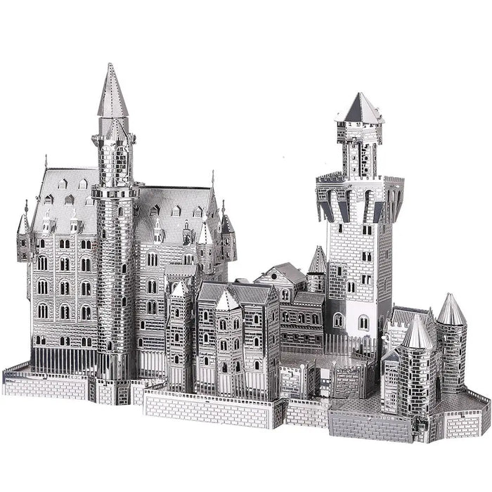 3d Metal Puzzle Neuschwanstein Castle Model Building Kits