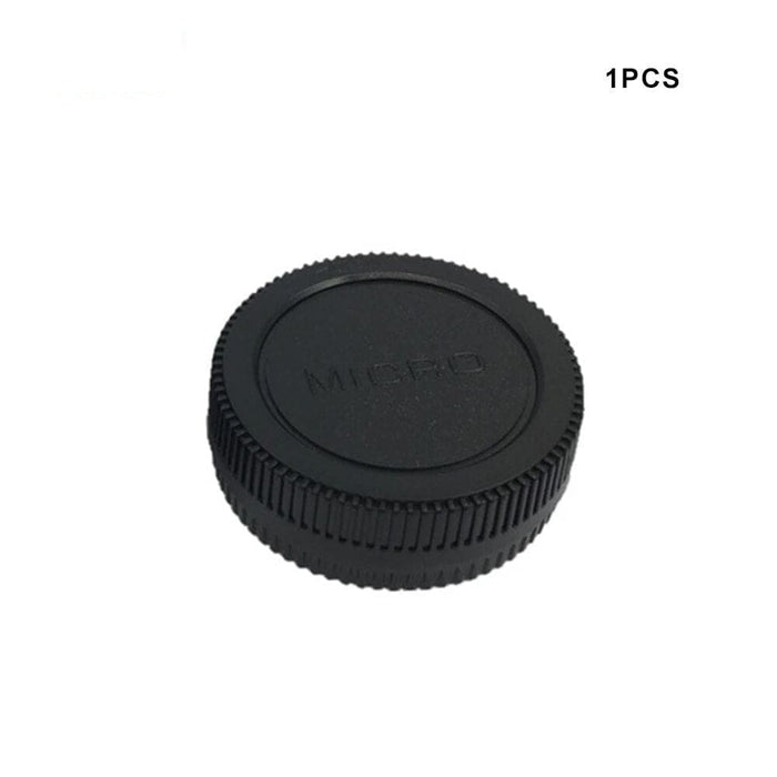 Micro 4 3 Front Body Cap + rear Lens Cap For Olympus