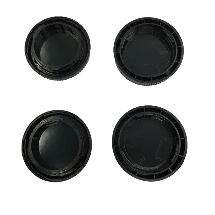 Micro 4 3 Front Body Cap + rear Lens Cap For Olympus