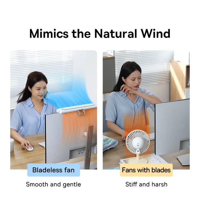 Mini Adjustable Refreshing Usb Clip-on Computer Desk Fan