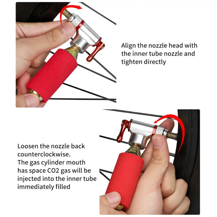 Mini Aluminum Bicycle Co2 Pump