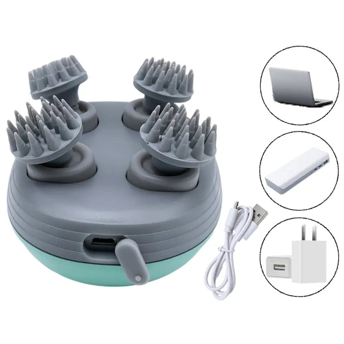 Mini Electric Scalp Massager Health Care Massage Kneading