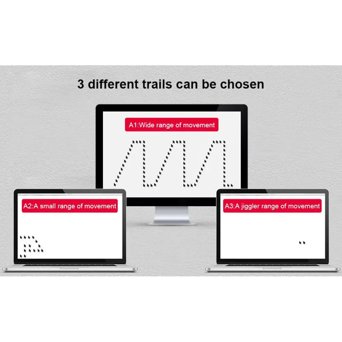 Mini Mouse Jiggler Usb Mover Supports Multi-track Simulate