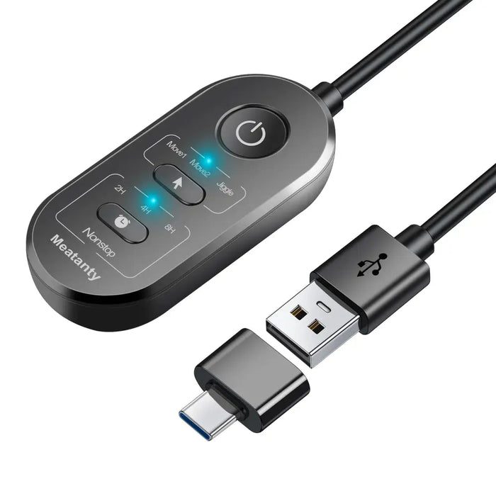 Mini Mouse Jiggler Usb Mover Supports Multi-track Simulate