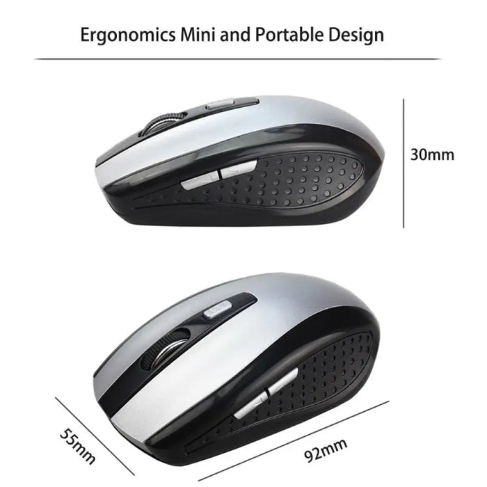 Mini Portable 2.4g Wireless 800 1200 1600 Dpi Optical