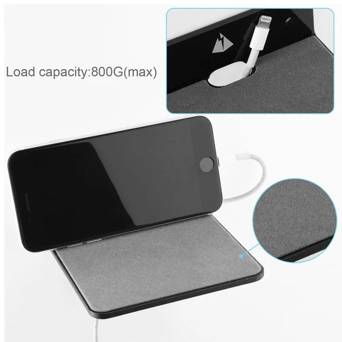 Mini Smart Speaker Wall Mounted Mobile Phone Holder