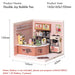 Miniature Bubble Tea House Creative 3d Puzzle Kit Double