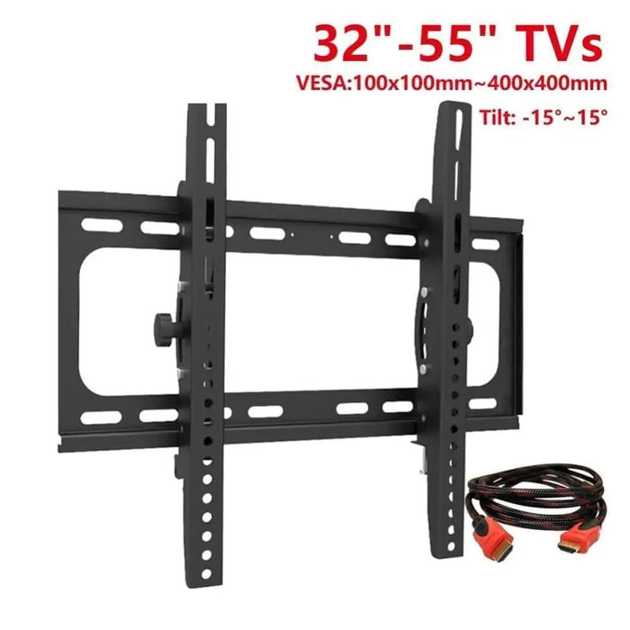 Tv Mount For 26-55 Inch Tvs Wall Bracket Fits 26 32 55