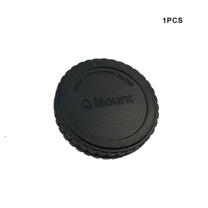 Q Mount Camera Front Body Cap+Rear Lens Cap Cover For Pentax Q Mount Q7 Q10 Cameras Q Mount Lenses