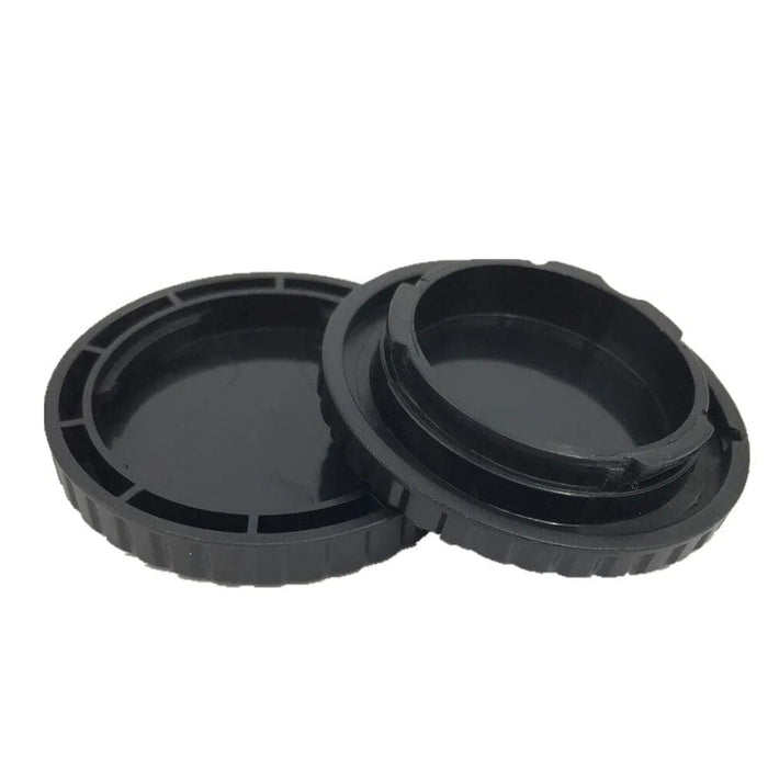 Q Mount Camera Front Body Cap+Rear Lens Cap Cover For Pentax Q Mount Q7 Q10 Cameras Q Mount Lenses