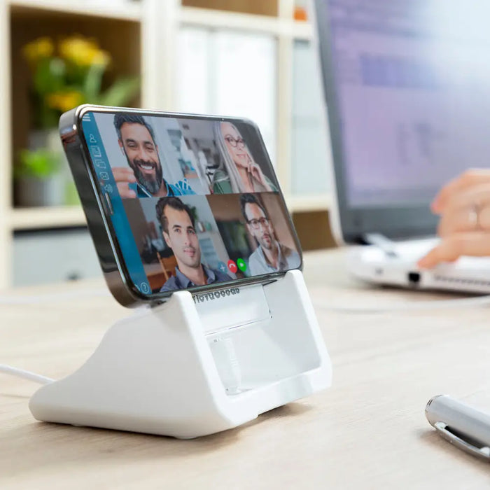 Multi-position Wireless Charger With Support Base Pomchar