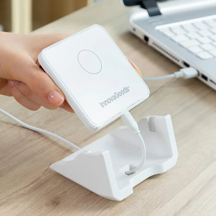 Multi-position Wireless Charger With Support Base Pomchar