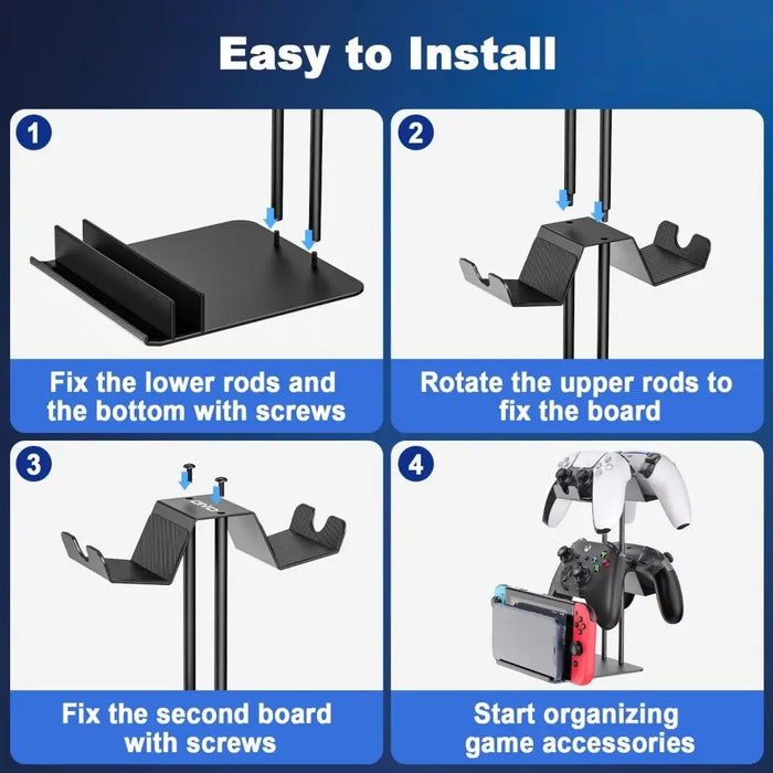 Multi-purpose Gamepad Mount Stand Controller Holder For Ps5