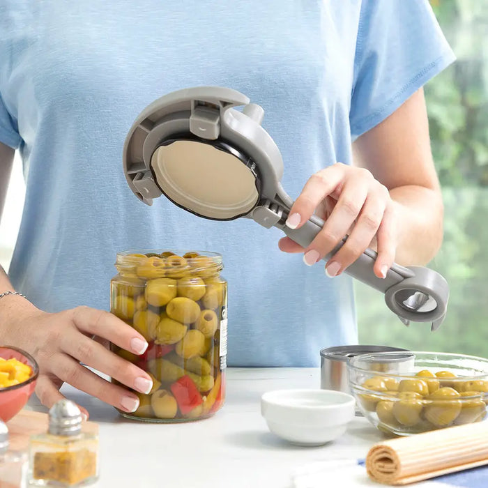 Multifunction Adjustable Lid Opener For Jars Tins