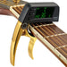 Multifunctional 2-in-1 Guitar Tuner Capo Tcapo20 With Lcd