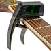 Multifunctional 2-in-1 Guitar Tuner Capo Tcapo20 With Lcd