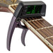 Multifunctional 2-in-1 Guitar Tuner Capo Tcapo20 With Lcd