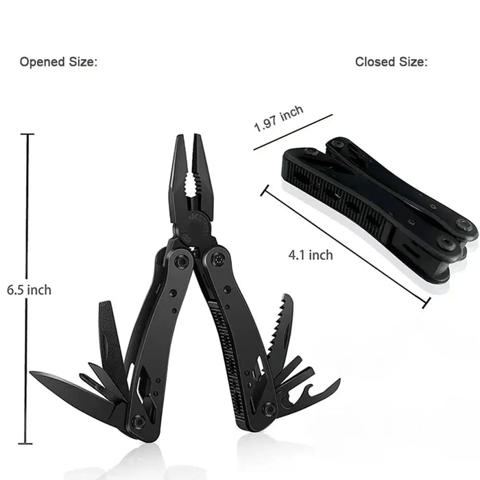 Vibe Geeks Multifunctional Folding Screwdriver Emergency