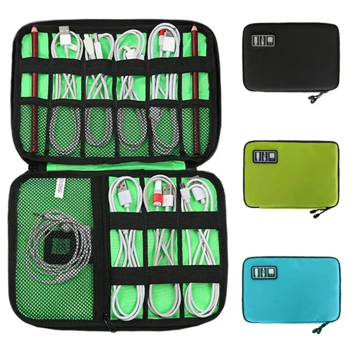 Multifunctional Portable Data Cable Digital Storage Bag