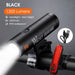 Multifunctional Usb Rechargeable Waterproof Bicycle Light